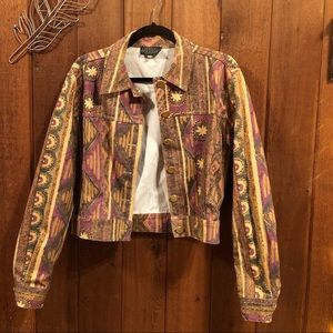 Funky Italian Denim Jacket